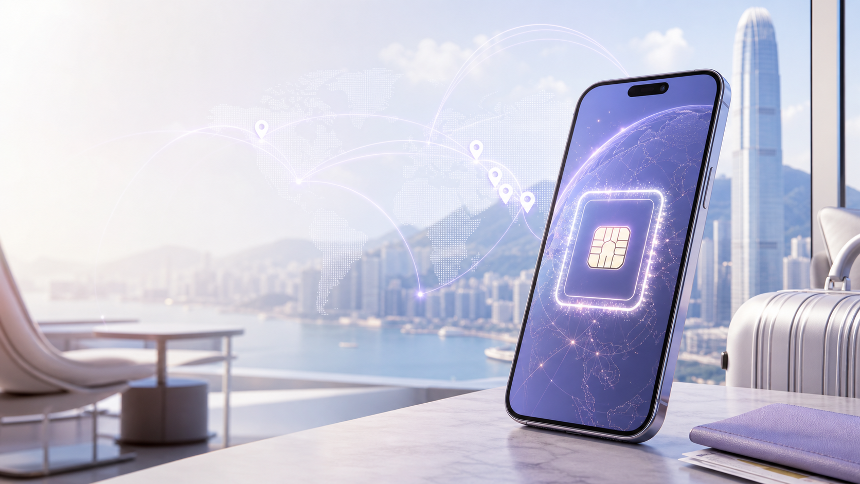 esimplanet 全球漫游产品视觉